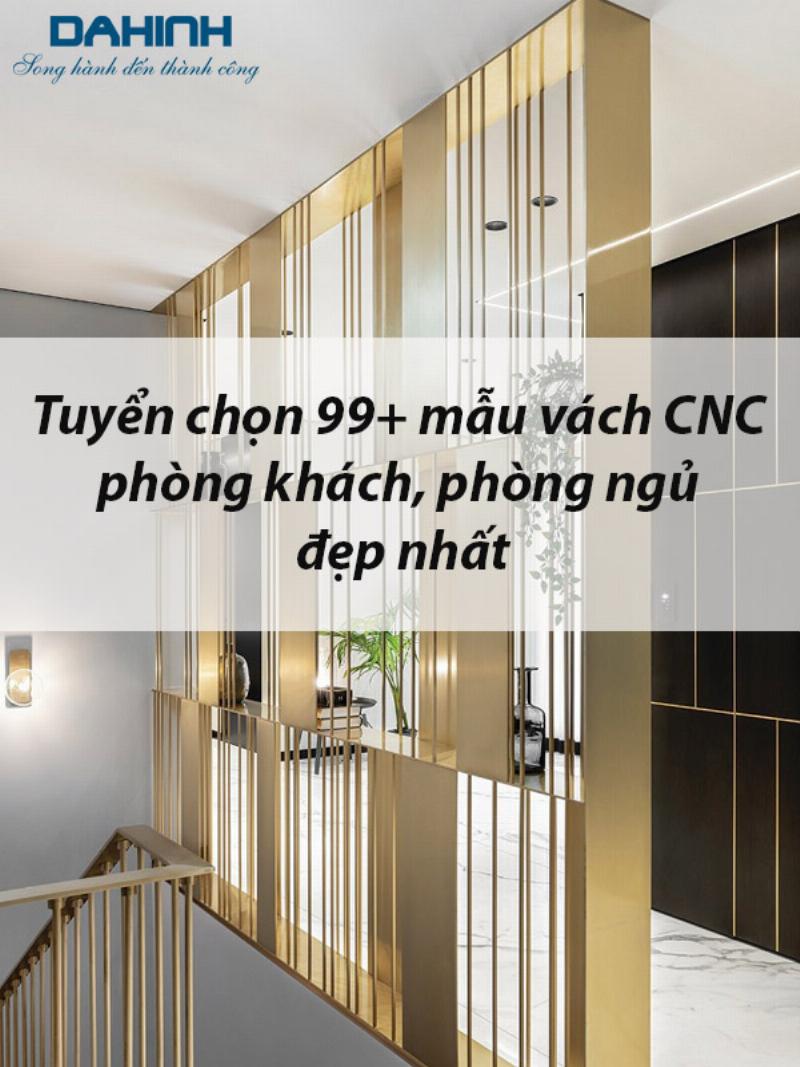 Mẫu vách ngăn phòng khách và bếp bằng nhựa với hoa văn cắt CNC tinh tế, mang đến vẻ đẹp sang trọng và cá tính.